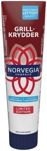 Norvegia Lett Grill Tube 165g Tine
