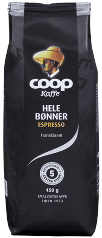 Coop Hel Espresso Kaffe 450g