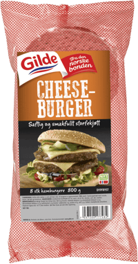 Gilde Cheeseburger 800g