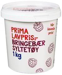 Bringebærsyltetøy 1 kg