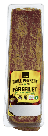 Coop Grill Perfekt Urtemarinert Fårefilet ca 500g