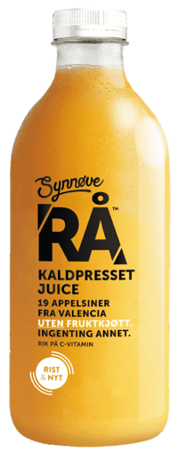 Synnøve Finden Rå Pressede Appelsiner 1,5l