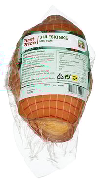 Juleskinke Kokt m/Svor Ca1kg First Price