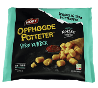 Hoff Opphøgde Potteter Sprø Kubber 300g