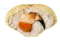 Frosne Fylte Krabbeskjell 1 stk