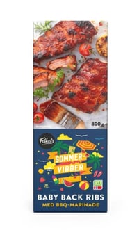 Spareribs Babyback Bbq 800g Folkets