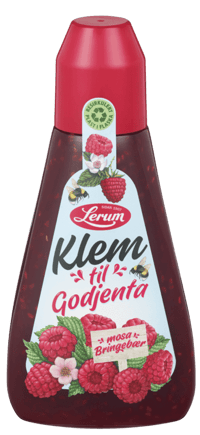 Lerum Bringebær Klem 410g