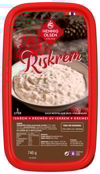 Riskrem m/Kremfløte 1l Hennig-Olsen