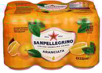 San Pellegrino Aranciata 0,33lx6 boks
