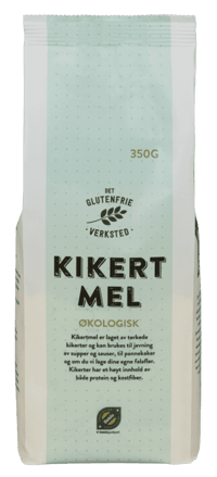 Det Glutenfrie Verksted Kikertmel 350g