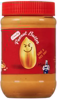 Peanøttsmør Grov 462g Sticky Fingers