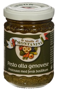 Pestosaus Grønn 140g Montanini