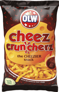 Cheez Cruncherz Flamin' Hot 225g
