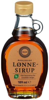Lønnesirup Økologisk, 189 ml
