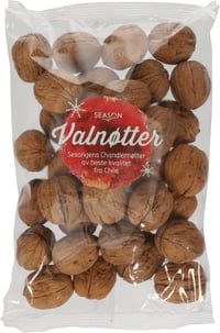 Valnøtter m/Skall 400g Season
