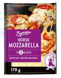 Mozzarella Revet 170g Synnøve