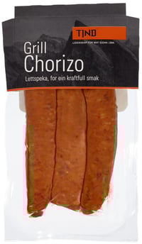 Grillchorizo Tapaspølse 230g Tind