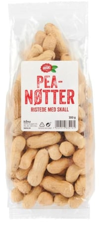 Peanøtter m/Skall 300g
