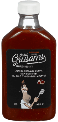 Onkel Grusoms Grill Guffe bbq Saus 250ml