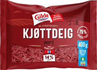 Gilde Kjøttdeig 14% uten Salt og Vann 400g