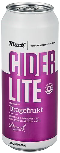 Mack Cider Lite Dragefrukt 0.50l bx