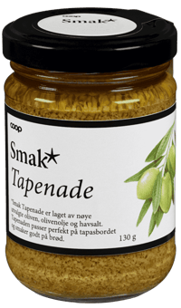 Smak Tapenade Grønn Olivenkrem 130g