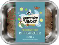 Biffburger Stekt 2x100g Sommervibber