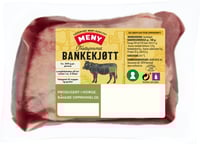 Storfe Bankekjøtt i Bit Ca700g Meny