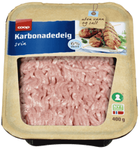 Coop Karbonadedeig av Svin 400g