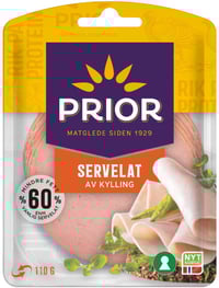 Kyllingservelat 110g Prior