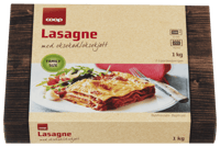 Coop Lasagne med Oksekjøtt 1kg