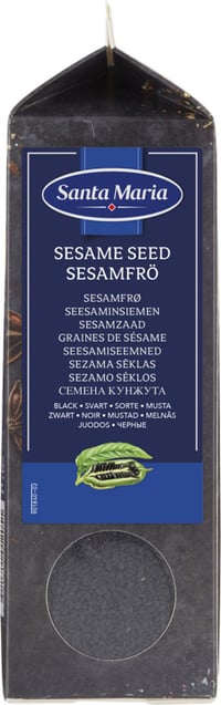 Sesamfrø Sorte 550g Santa Maria