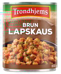 Lapskaus Brun 800g Trondhjems