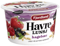 Fjordland Havrelunsj med Hagebær 150g