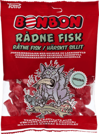 Bon Bon Råtne Fisk 125g