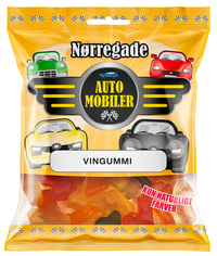 Nørregade Automobiler Vingummimix 70g