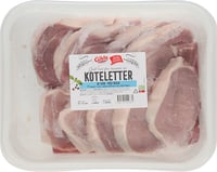 Koteletter av Svin med Skalk 1,8kg