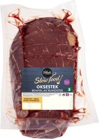 Oksestek Surret Benfri Ca1,4kg Folkets
