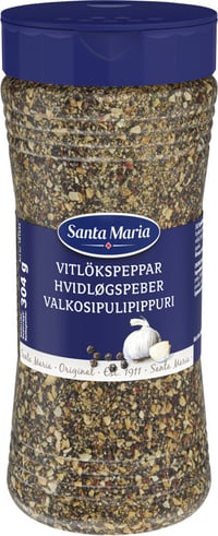 Hvitløkspepper 304g Santa Maria