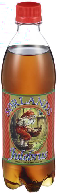 Sørlands Julebrus 0,5l Eng Fl