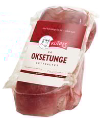 Oksetunge Lettsaltet Rå Kuraas