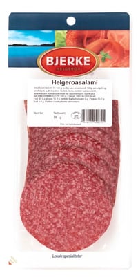 Salami Helgeroa 70g Bjerke
