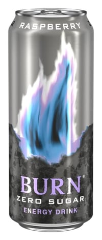 Burn Zero Raspberry 0,5l boks