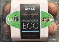Egg Økologisk 6stk 408g Eventyrsmak