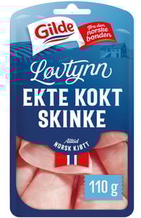 Skinke Løvtynn 110g Gilde