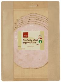 Coop Gourmet Kentucky Steak Pepperskinke 100g