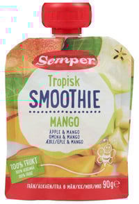 Smoothie Tropisk 90g Semper
