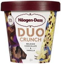 Häagen Dazs Duo Belgian Choco&Vanilla 420ml