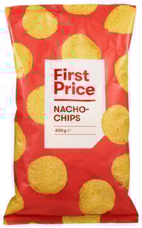 Nacho Chips Salt 200g First Price