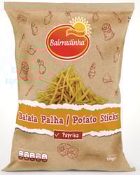 Potet Sticks Paprika 125g Bairradinha